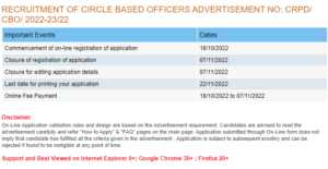 SBI CBO recruitment 2022: Vacant posts for CBO at SBI complete details