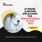 IIT Indore is inviting applications for Junior Research Fellow 2025: Total 1446 vacancies, eligibility criteria, age, qualification and application process