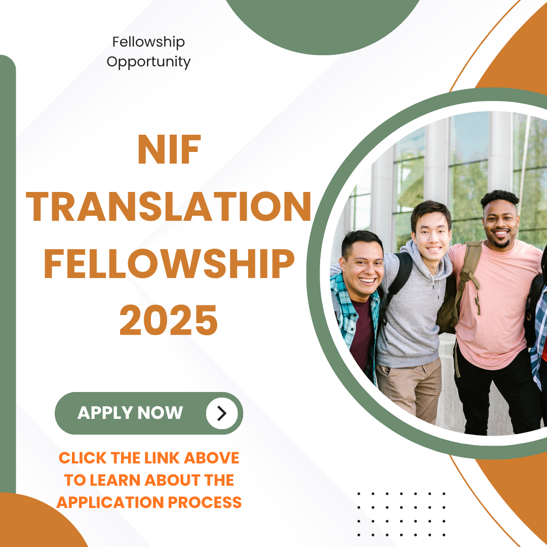 NIF Translation Fellowship 2025 Apply Now