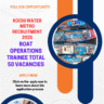 Kochi Water Metro Recruitment 2025 for Boat Operations Trainee Total 50 Vacancies: Know its Eligibility Criteria, age, qualification and application process