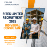 Rites Limited Recruitment 2025 Individual Consultant Total 17 Vacancies: Know its Eligibility Criteria, age, qualification and application process