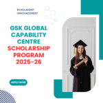 GSK Global Capability Centre Scholarship Program 2025-26
