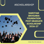 Narotam Sekhsaria Foundation Post Graduate Scholarship 2026-27 Apply Now Narotam Sekhsaria Foundation Post Graduate Scholarship 2026-27 Apply Now