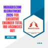 MAHADISCOM Recruitment 2026 for Executive Engineer Total 180 Vacancies Out