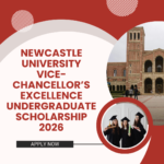 Newcastle University Vice-Chancellor’s Excellence Undergraduate Scholarship 2026