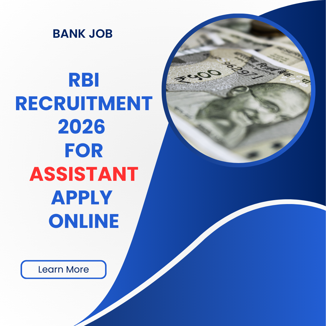 RBI Recruitment 2026 for Assistant Apply Online