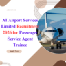 AI Airport Services Limited Recruitment 2026 for Passenger Service Agent careerstar.in