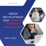 IREDA Recruitment 2026 General Manager and Others ngoscope.com