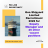 Goa Shipyard Limited Recruitment 2026 for Deputy Manager and 25 other vacant positions careerstar.in