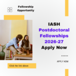 IASH Postdoctoral Fellowships 2026-27 Apply Now careerstar.in