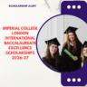 Imperial College London International Baccalaureate Excellence Scholarships 2026-27 careerstar.in