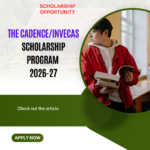 The Cadence/Invecas Scholarship program 2026-27 careerstar.in