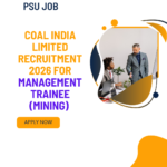 Coal India Limited Recruitment 2026 for Management Trainee (Mining) Total 276 Vacancies out Coal India Limited Recruitment 2026 for Management Trainee (Mining) Total 276 Vacancies out careerstar.n