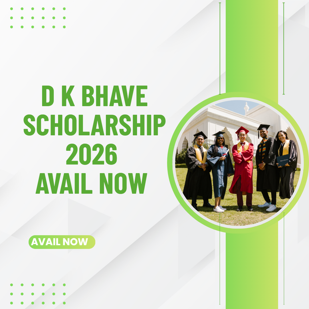 D K Bhave Scholarship 2026 Avail Now careerstar.in