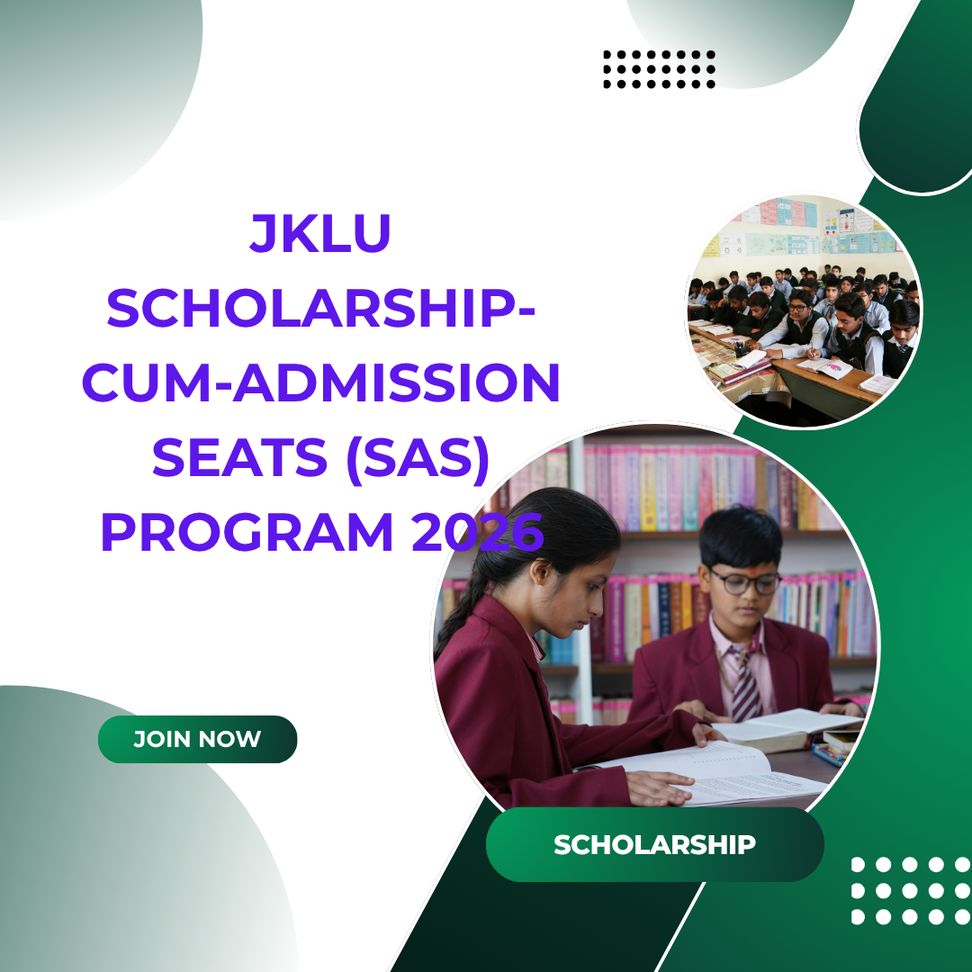 JKLU & HSB Scholarship-cum-Admission Seats (SAS) Program 2026 Apply Now careerstar.n