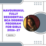 Scholarship Opportunity 2026-2027 by Navgurukul Fully Residential BCA Degree Program for Girls Avail Now careerstar.in
