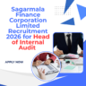 Sagarmala Finance Corporation Limited Recruitment 2026 for Head of Internal Audit Apply Now careerstar.in