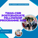 TWAS-CSIR Postgraduate Fellowship Programme 2026 careerstar.in
