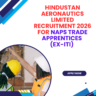Hindustan Aeronautics Limited Recruitment 2026 for NAPS Trade Apprentices (Ex-ITI) Apply Now careerstar.in