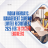 Indian Highways Management Company Limited Recruitment 2026 for 30 System Engineers Apply Now careerstar.in