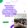 Mohan T Advani Centennial Scholarship Programme 2026-27 Apply Now careerstar.in