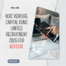 NSIC Venture Capital Fund Limited Recruitment 2026 for Advisor Complete Vacancy Details Inside careerstar.in