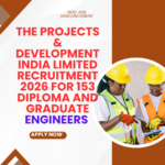 The Projects & Development India Limited Recruitment 2026 for 153 Diploma and Graduate Engineers Check Online Application The Projects & Development India Limited Recruitment 2026 for 153 Diploma and Graduate Engineers Check Online Application careerstar.in