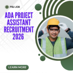 ADA Project Assistant Recruitment 2026 Total 111 Vacancy Available Apply online careerstar.in