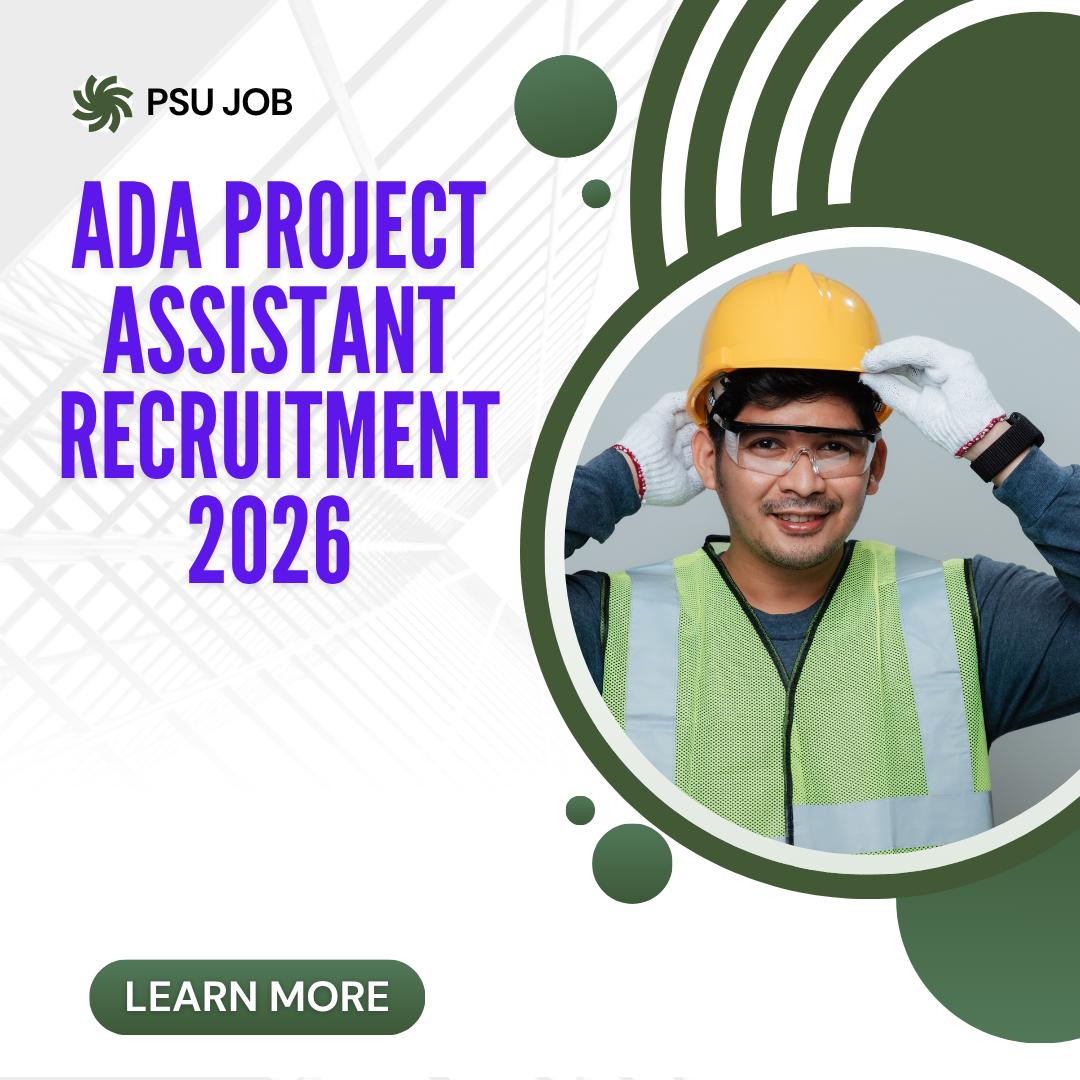 ADA Project Assistant Recruitment 2026 Total 111 Vacancy Available Apply online careerstar.in