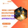 BEML Limited Recruitment 2026 for 1346 Apprentices careerstar.in