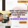 Bharat Heavy Electricals Limited Tiruchirappalli Recruitment 2026 for 90 Graduate Apprentice careerstar.in