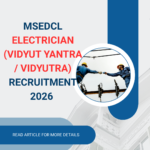 MSEDCL Electrician (Vidyut Yantra / Vidyutra) Recruitment 2026 for 68 Vacant Positions Apply Online careerstar.in