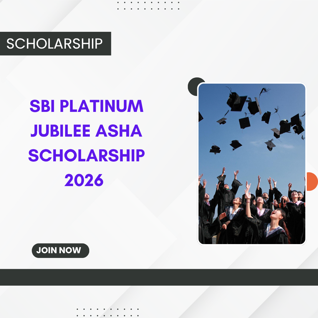 SBI Platinum Jubilee Asha Scholarship 2026 Avail Now careerstar.in