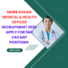 MHRB Assam Medical & Health Officer Recruitment 2026 Apply for 560 vacant positions careerstar.in