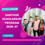 Santoor Scholarship Program 2026-27 careerstar.in