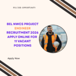 BEL NWCS Project Engineer Recruitment 2026 Apply Online for 11 Vacant Positions careerstar.in