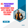 BEL Probationary Engineer Recruitment 2026 Apply Online for 350 Vacant Positions careerstar.in