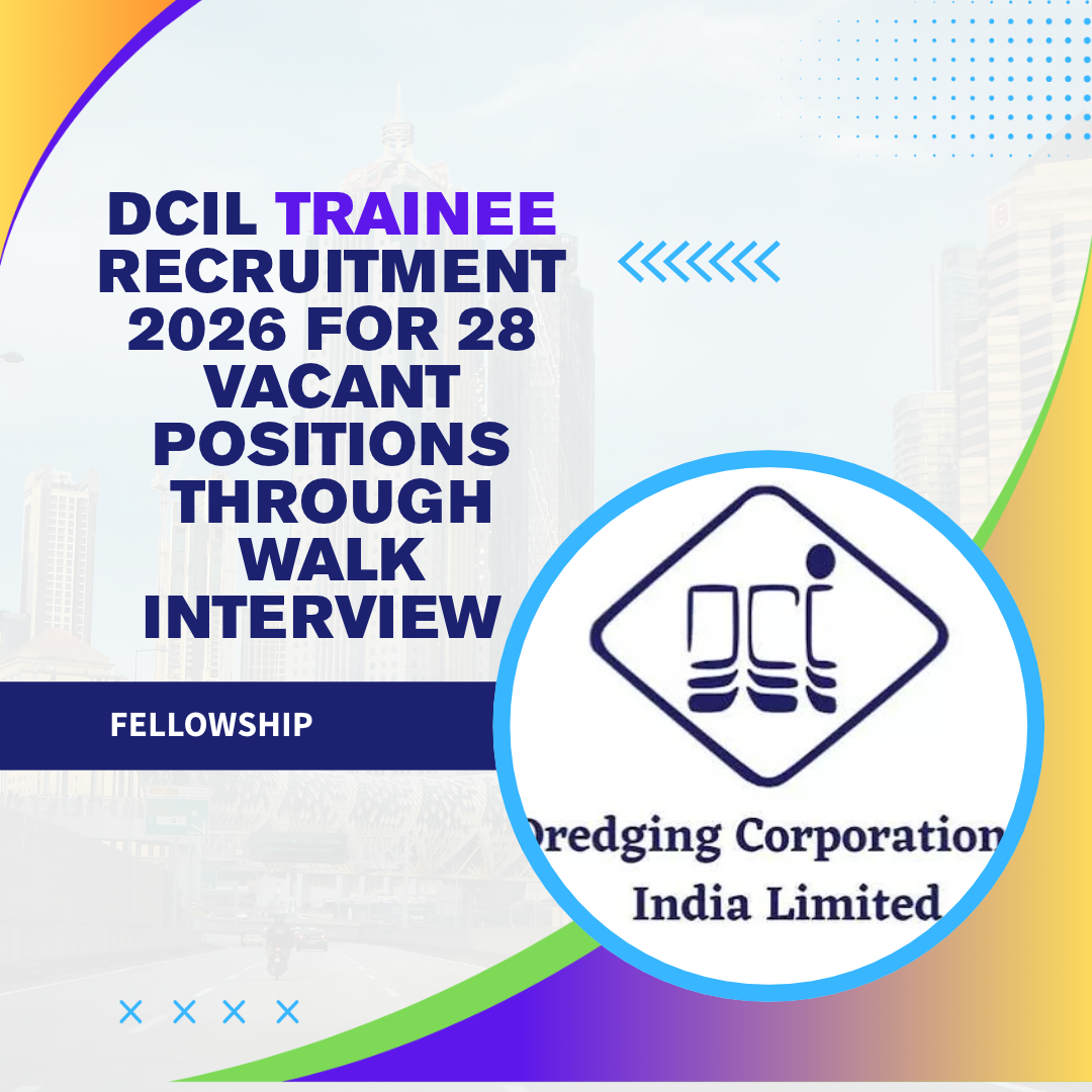DCIL Trainee Recruitment 2026 for 28 Vacant Positions through Walk Interview careerstar.in
