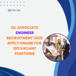 EIL Associate Engineer Recruitment 2026 Apply Online for 109 Vacant Positions careerstar.in