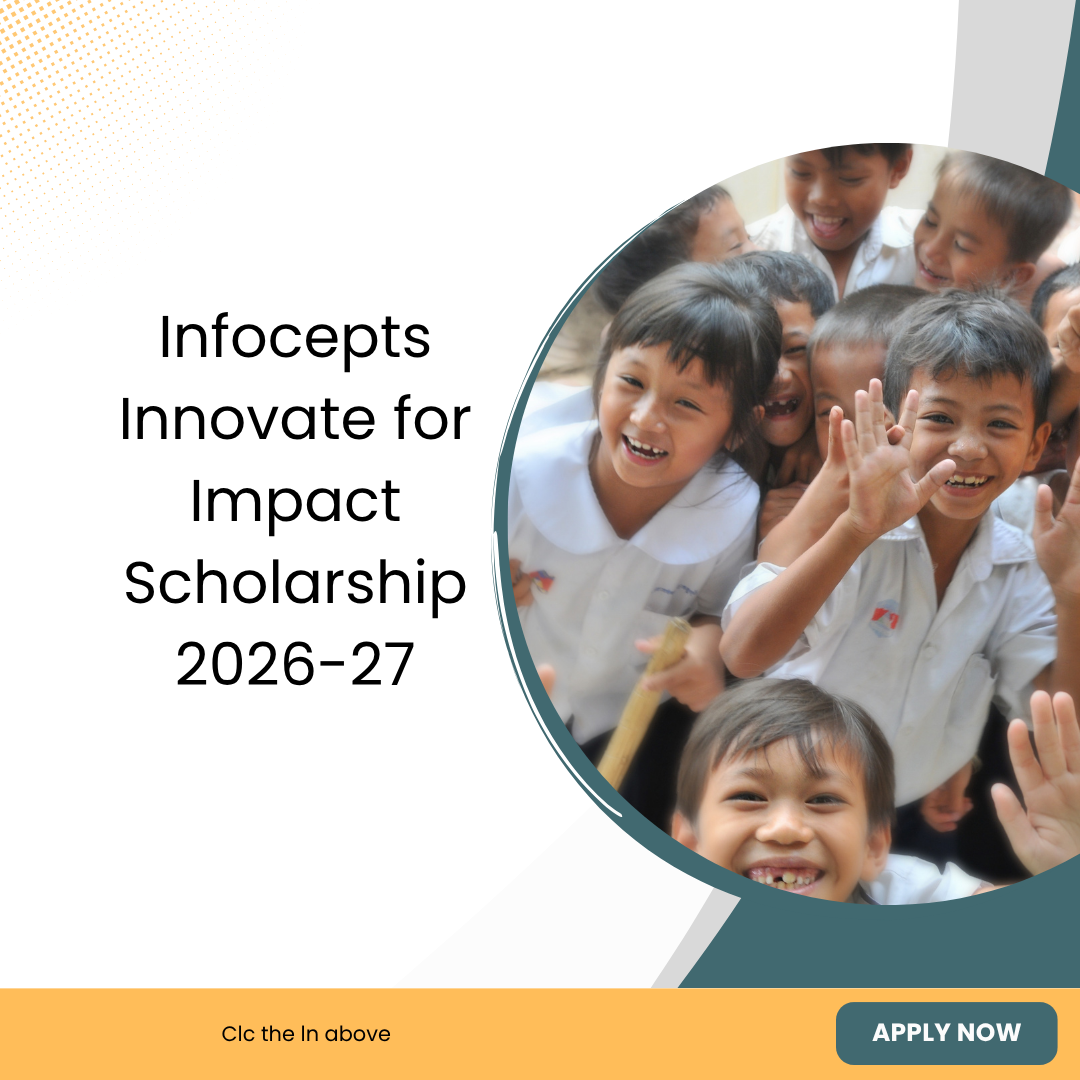 Infocepts Innovate for Impact Scholarship 2026-27 careerstar.in